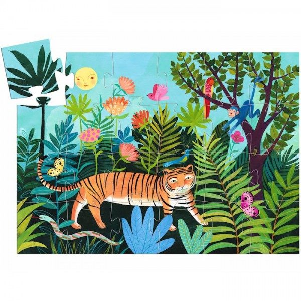 la-balade-du-tigre-puzzle-silhouette-24-pcs-djeco-7201 2