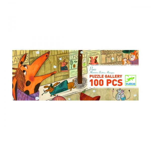 puzzle gallery paris 100 pz