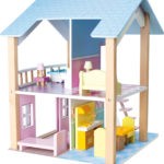 3110_puppenhaus_blaues_dach_d 3110_puppenhaus_blaues_dach_d